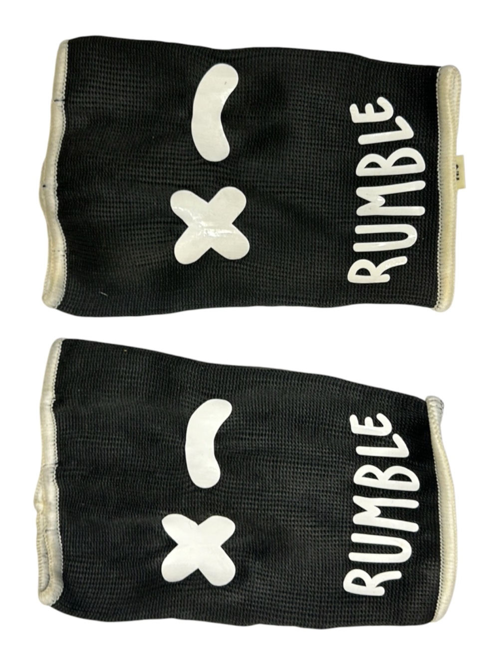 Rumble Arm Bands Boxing Training Support Black Fitness Workout Gear